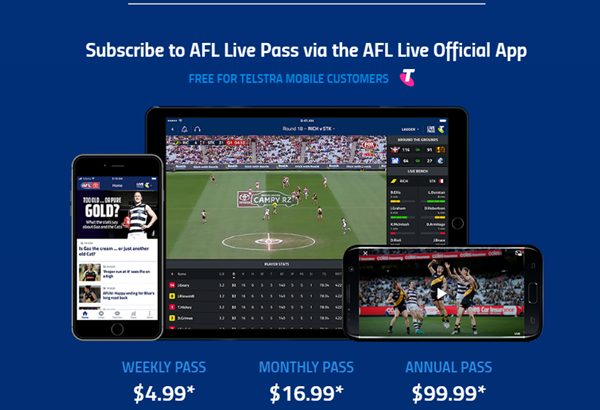 Live stream AFL Premiership Season 2020