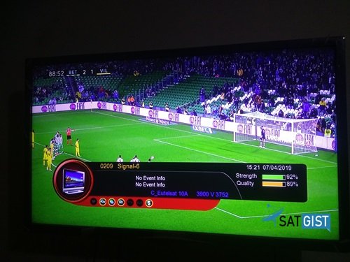 Signal-6 Frequency On Eutelsat 10A At 10E