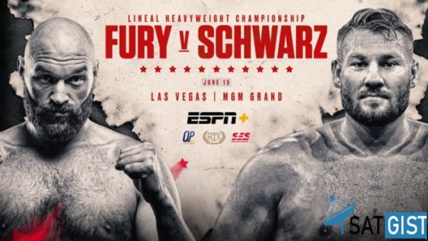 Where To Watch Tyson Fury VS Tom Schwarz Live On Satellite TV And Online Streaming