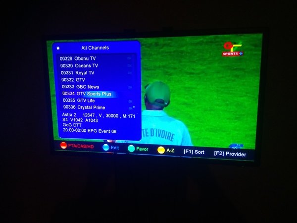 Why GTV Sport Plus Not Showing After Scanning? and how to manually enter biss key