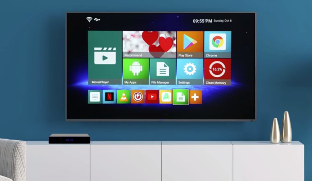 Gocomma A9X S905X2 Smart Home Theater TV Box