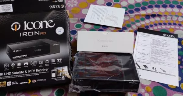 Icone Iron Pro 4K UHD And 4k Satellite receiver
