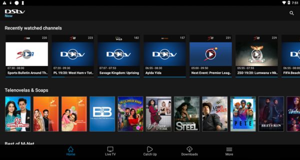 Download DStv Now App