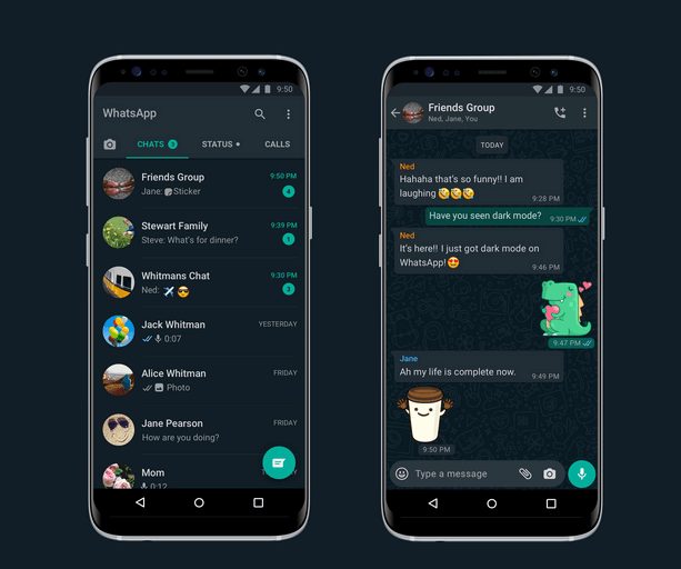 WhatsApp Dark Mode For Android And iPhone Devices
