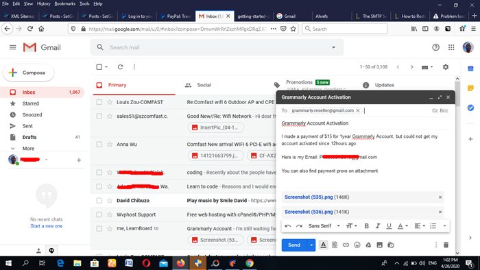 How To Send And Receiving Message on Google mail Account