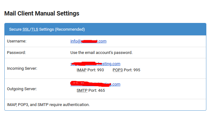 Google Free SMTP Server Configuration
