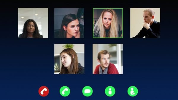 Skype Video Call Conference