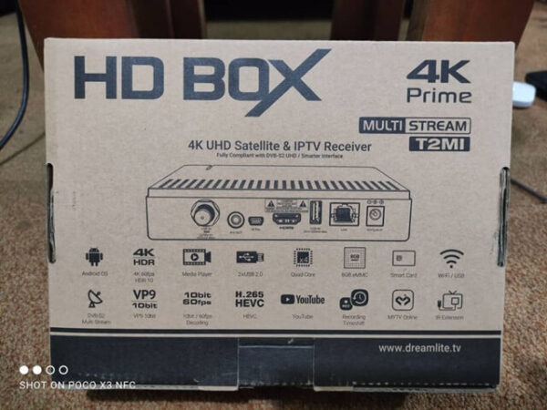 HD BOX 4K Prime Receiver