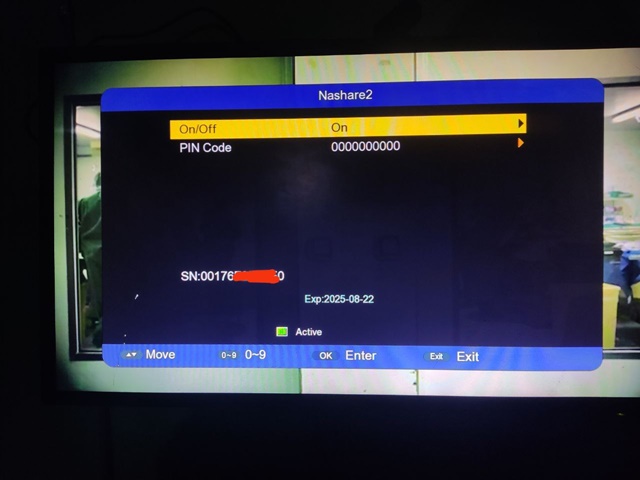 Upgrade On Eutelsat 36B For Nashare2 And Forever VIP