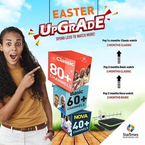 StarTime EasterUpgrade And EasterPromo