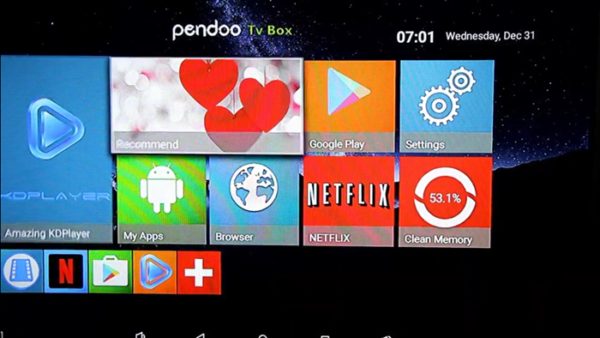 Pendooo X5 Pro Android TV Box 