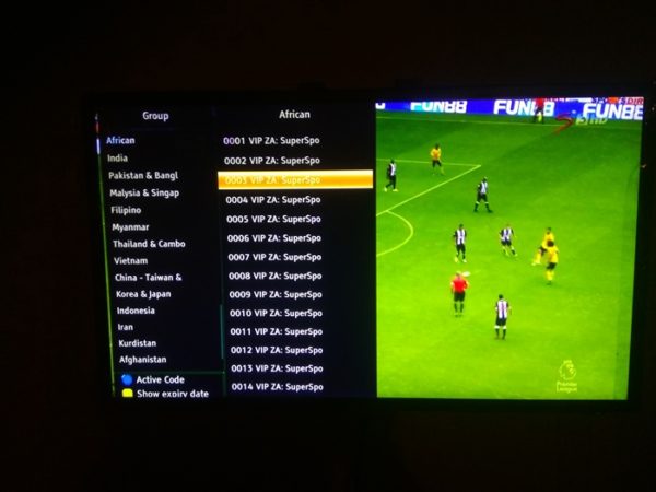 Dstv IPTV Account On Tiger M5 Super Decoder