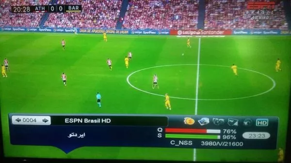 ESPN HD Brasil ESPN HD Brasil On SES 6 At 40w, Free Sport TV Channels