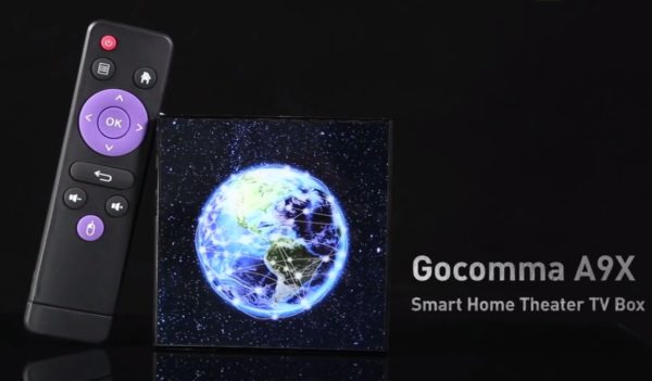 Gocomma A9X S905X2 Smart Home Theater TV Box