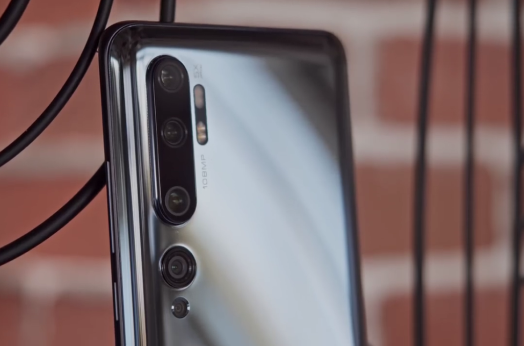 Xiaomi Mi Note 10 Penta Cameras
