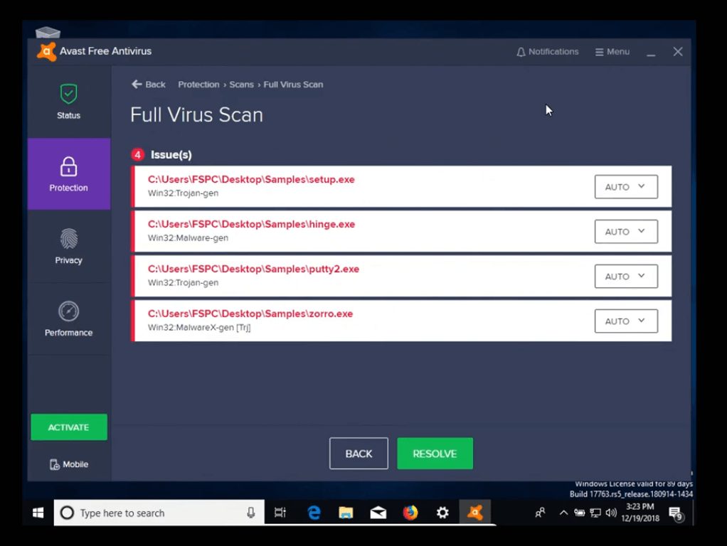 best free antivirus 2018 for a pc