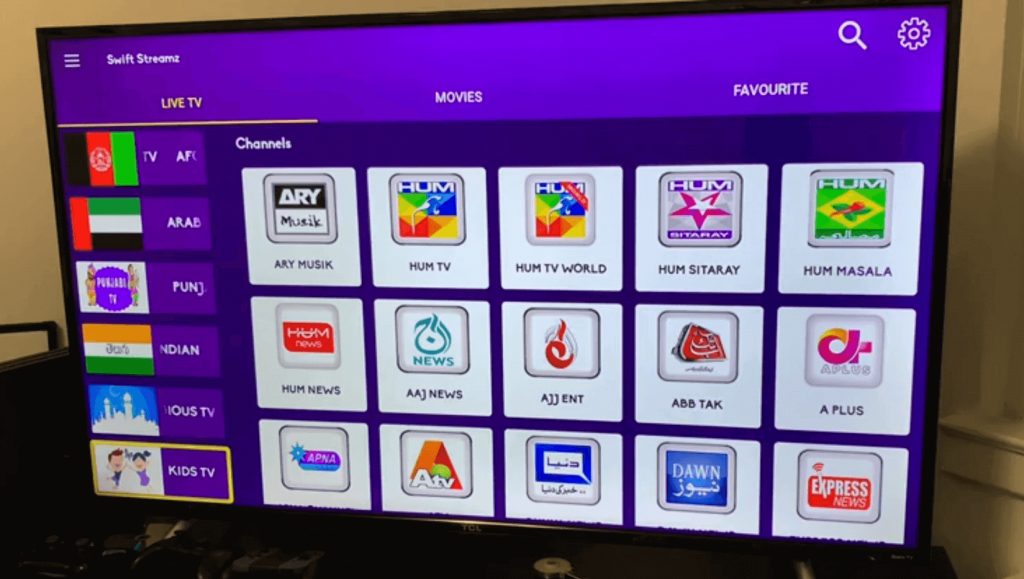 Swift streamz for smart tv 2021