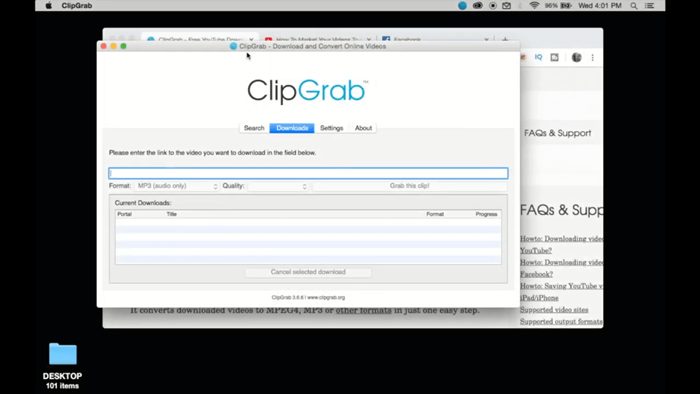 ClipGrab Tool