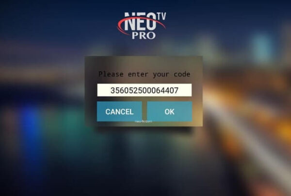 NEO TV Pro 2 IPTV: Buy And Renew Activation Code