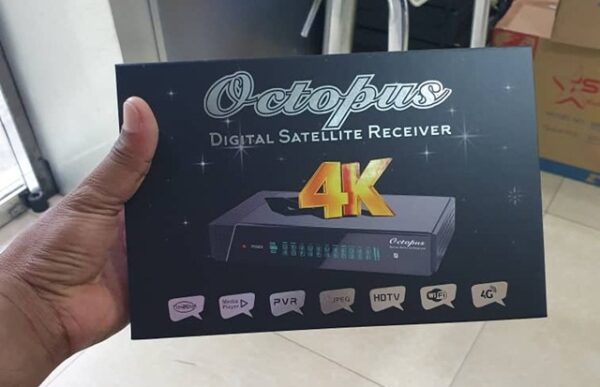 Octopus 4K Ultra Digital Satellite Receiver