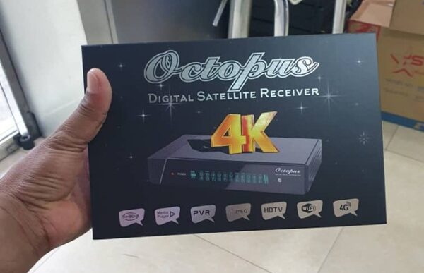 Octopus 4K Récepteur Satellite Ultra Numérique